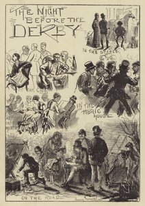 Natten før Derbyet af Harry Furniss